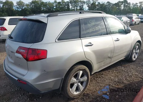 2012 Acura Mdx Technology Package из США, поврежденный, VIN 2HNYD2H32CH538629